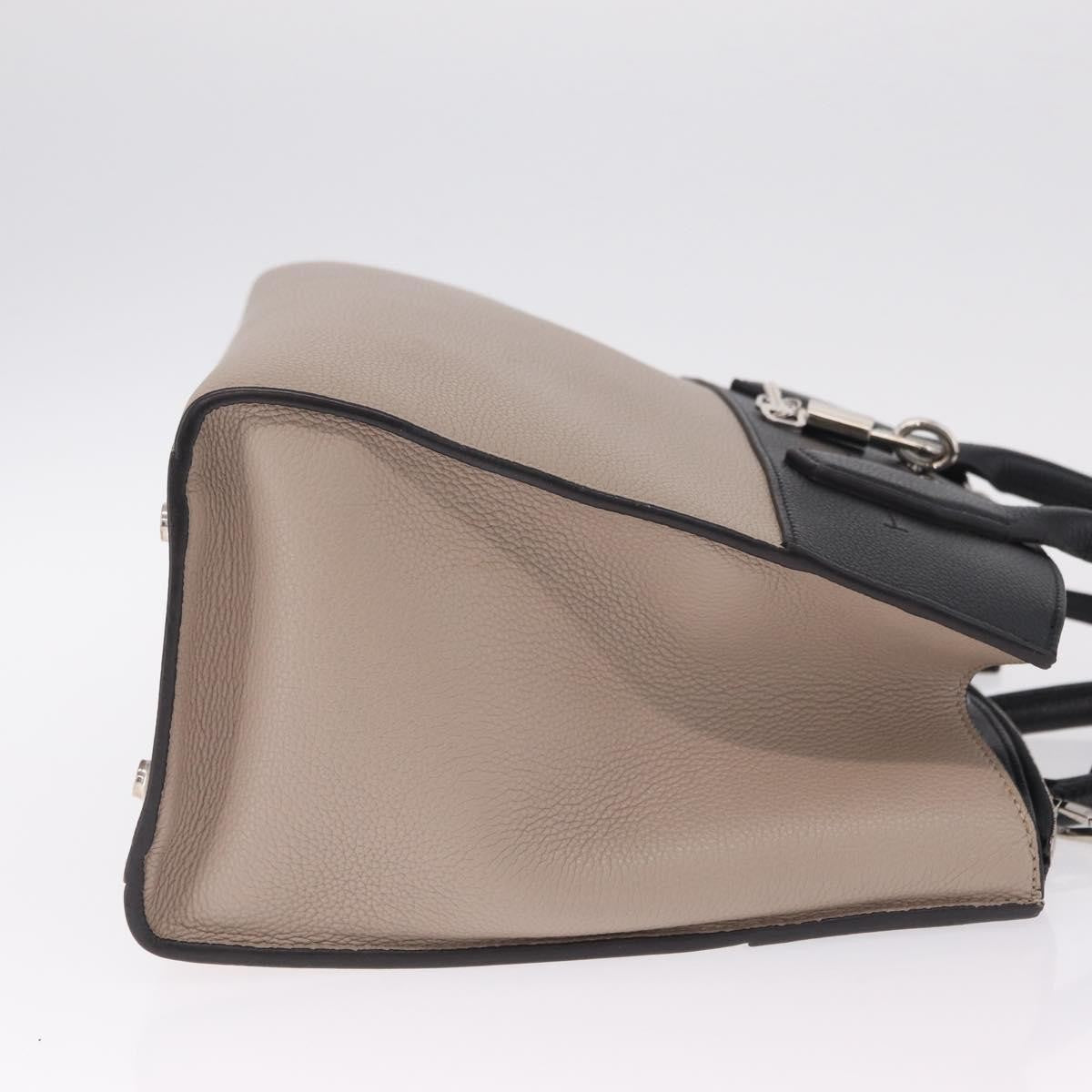 Louis Vuitton City Steamer Leather Beige Leather Handbag (Pre-Owned)