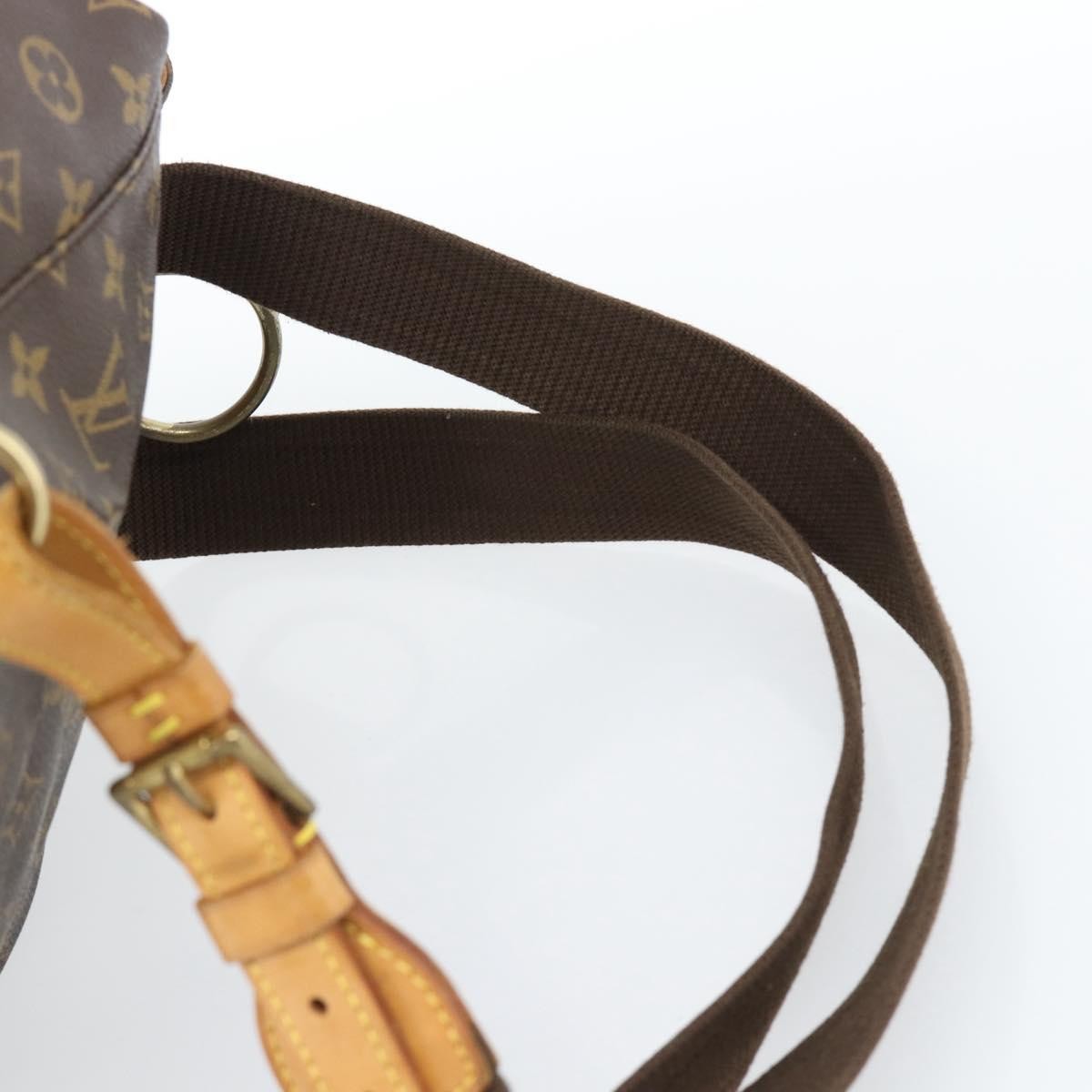 Louis Vuitton Vintage Montsouris Monogram Canvas Brown Canvas Backpack Bag (Pre-Owned)