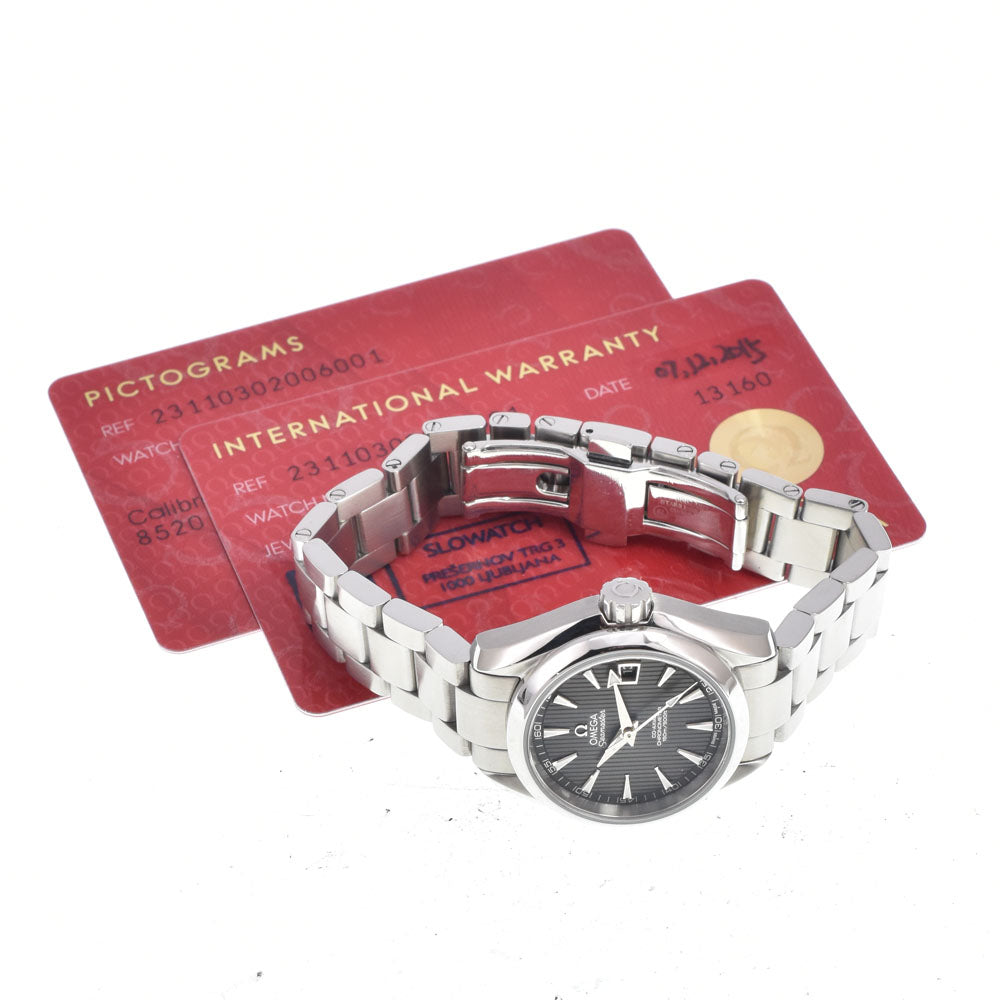 Omega Seamaster Aqua Terra 150M Co-Axial Chronometer Automatic Stainless Steel Watch (Pre-Owned)