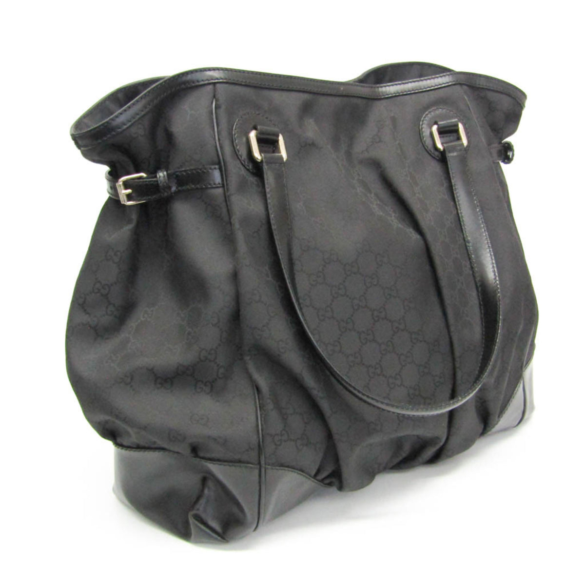 Gucci Full Moon Gg Canvas Black Canvas Tote Bag Bag (Pre-Owned)