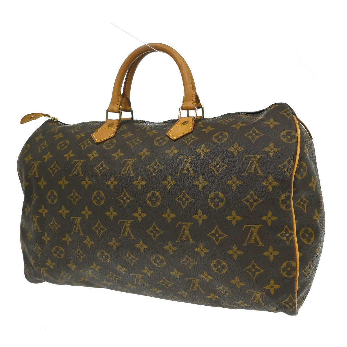 Louis Vuitton Speedy Monogram Canvas Brown Canvas Handbag (Pre-Owned)