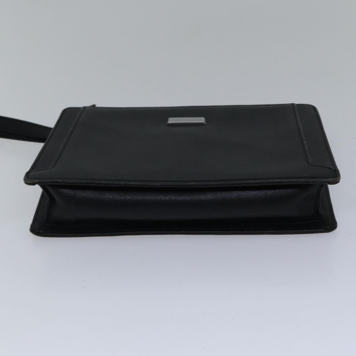 Burberry Vintage Leather Black Leather Clutche & Pouche Bag (Pre-Owned)