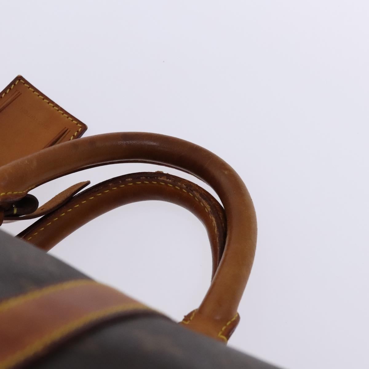 Louis Vuitton Keepall Monogram Canvas Brown Canvas Travel Bag Bag (Pre-Owned)