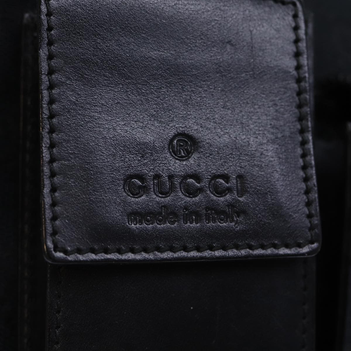 Gucci Gg Canvas Canvas Black Canvas Clutche & Pouche Bag (Pre-Owned)