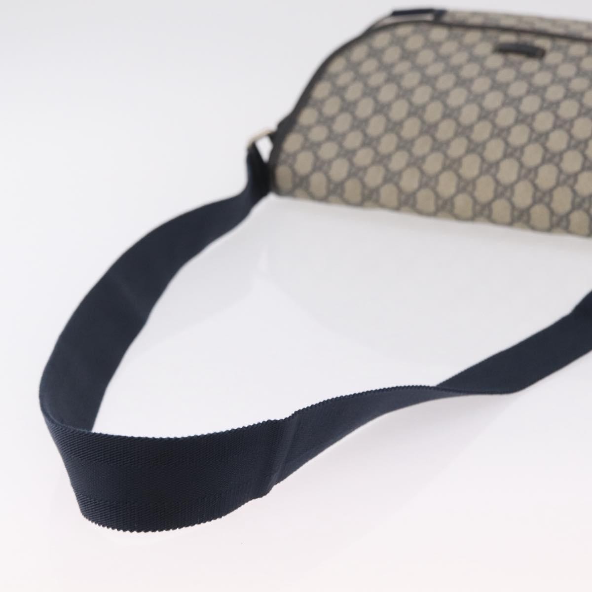 Gucci Gg Messenger Gg Coated Canvas Navy Pvc Shoulder Bag Bag (Pre-Owned)