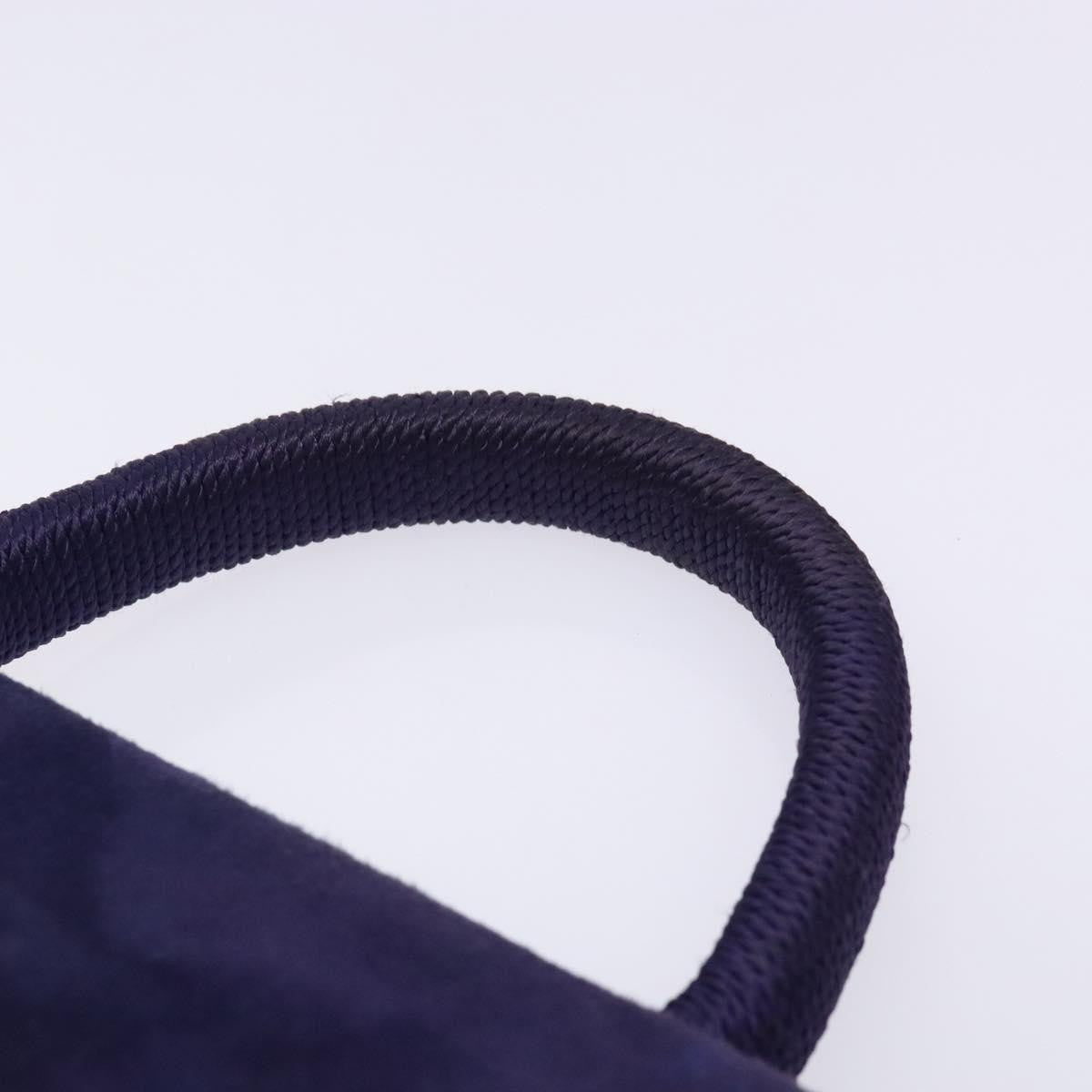 Prada Vintage Suede Purple Suede Handbag (Pre-Owned)