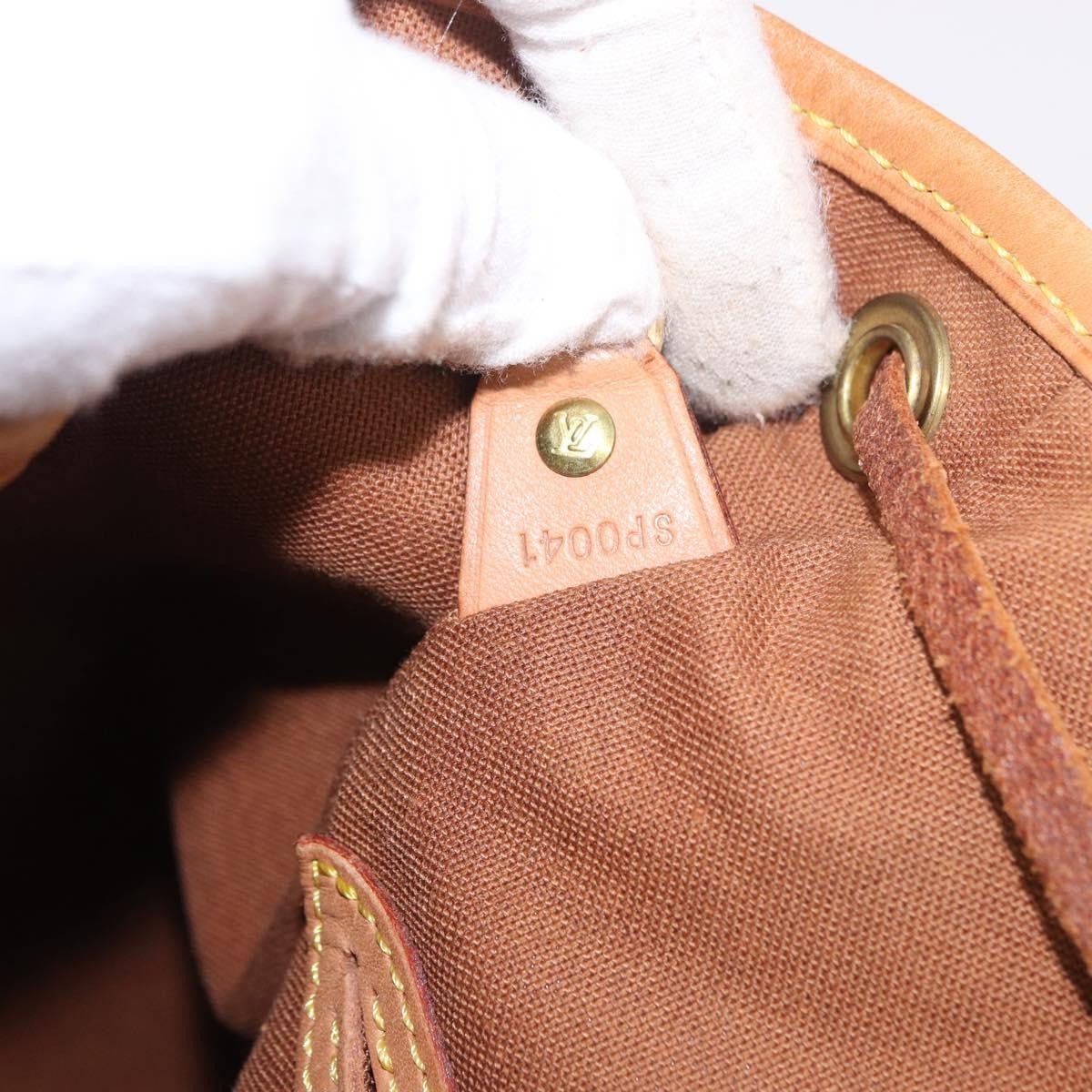 Louis Vuitton Montsouris Monogram Brown Canvas Backpack Bag (Pre-Owned)