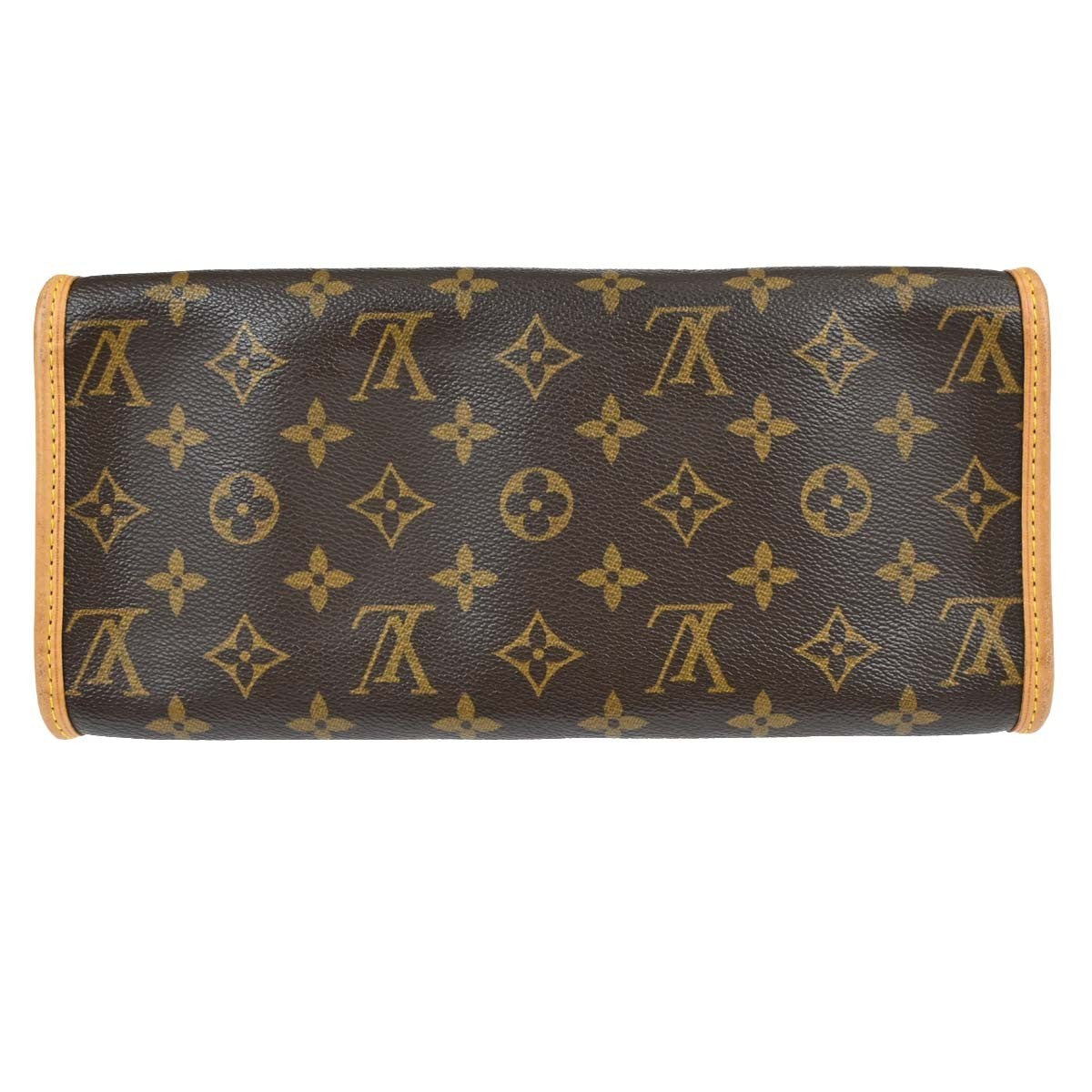 Louis Vuitton Popincourt Tote Monogram Canvas Brown Canvas Tote Bag Bag (Pre-Owned)