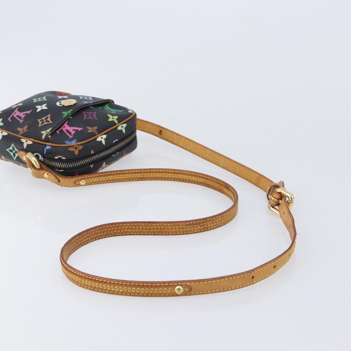 Louis Vuitton Rift Monogram Multicolor Black Canvas Shoulder Bag Bag (Pre-Owned)