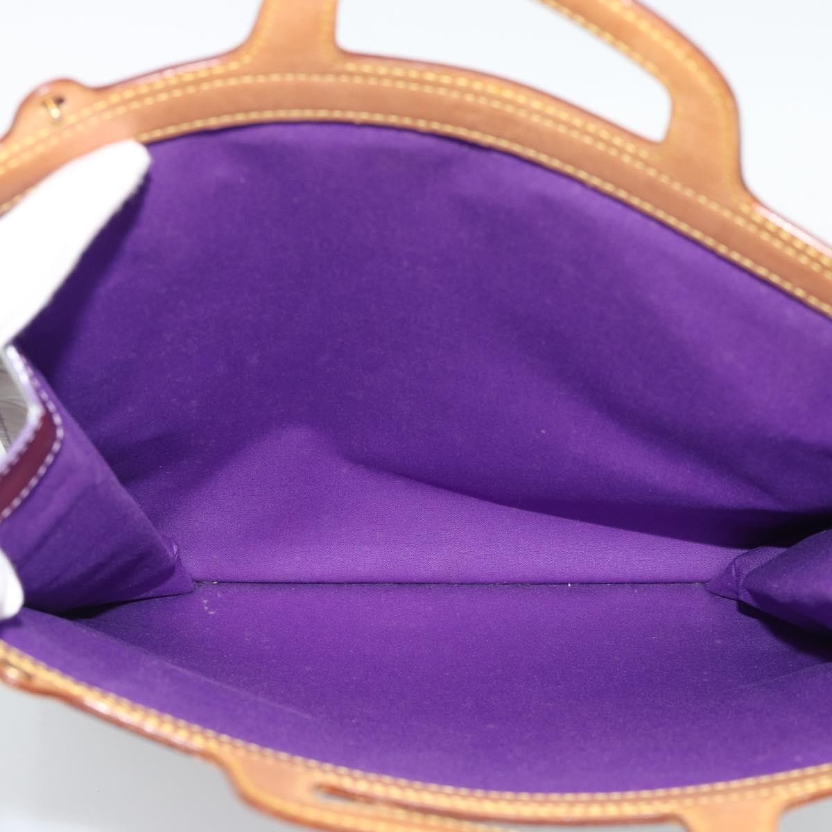 Louis Vuitton Stanton Monogram Vernis Purple Patent_Leather Tote Bag Bag (Pre-Owned)