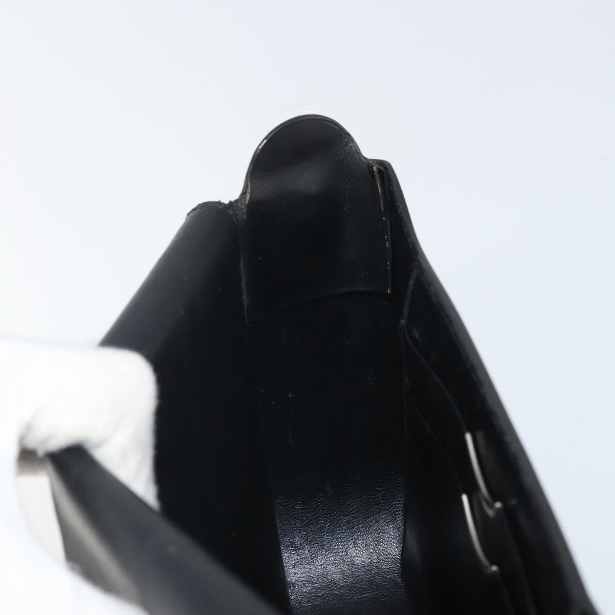 Christian Dior Shoulder Leather Black Leather Shoulder Bag Bag (Pre-Owned)
