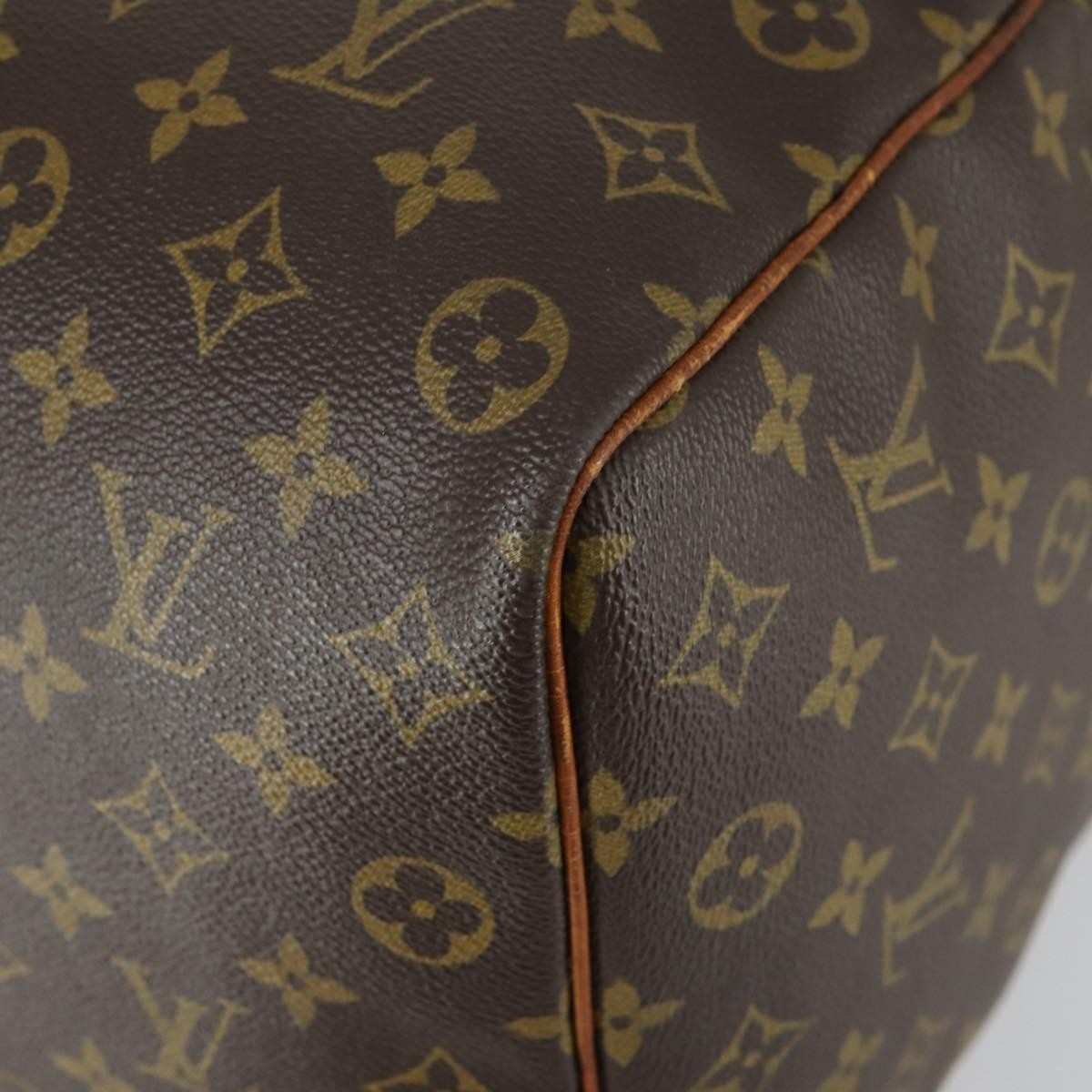 Louis Vuitton Keepall Monogram Canvas Brown Canvas Travel Bag Bag (Pre-Owned)