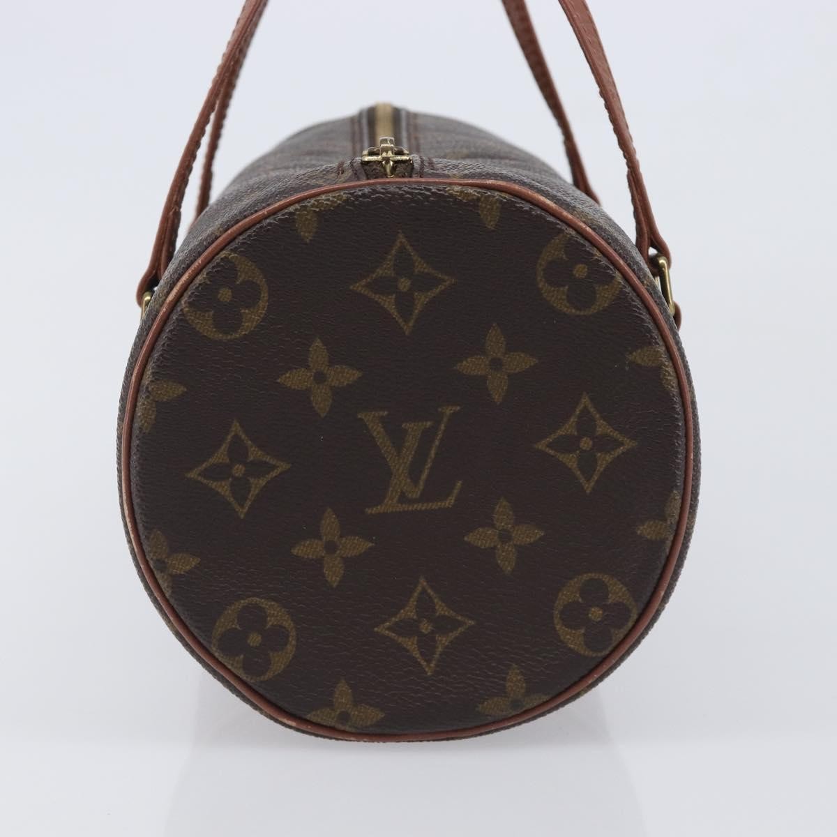 Louis Vuitton Papillon Monogram Canvas Brown Canvas Handbag (Pre-Owned)