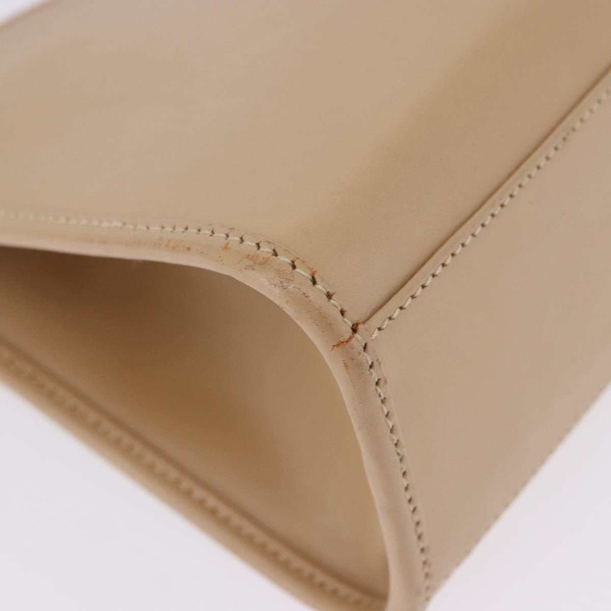 Gucci Jackie Leather Beige Leather Handbag (Pre-Owned)