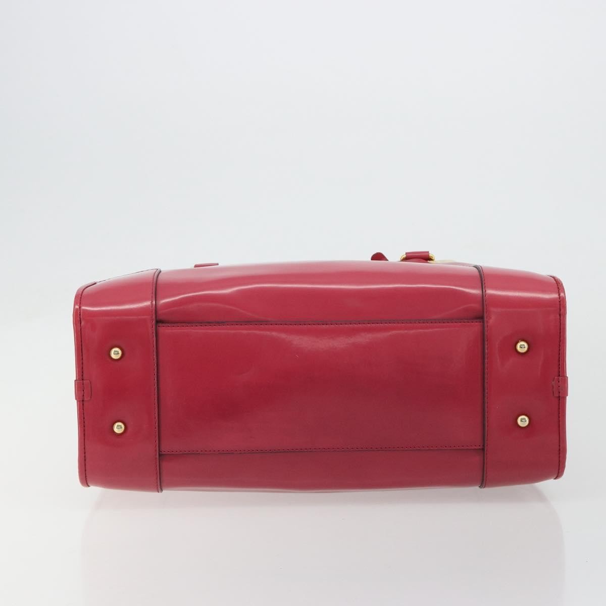 Loewe Amazona Patent Pink Patent_Leather Handbag (Pre-Owned)