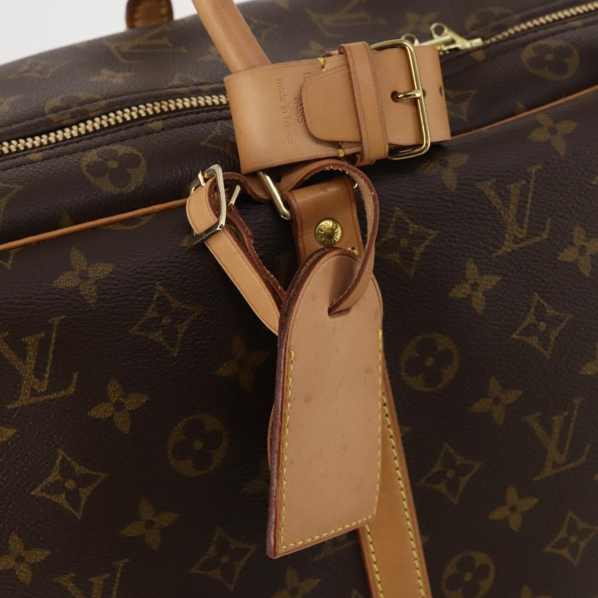 Louis Vuitton Sirius Monogram Brown Canvas Travel Bag Bag (Pre-Owned)
