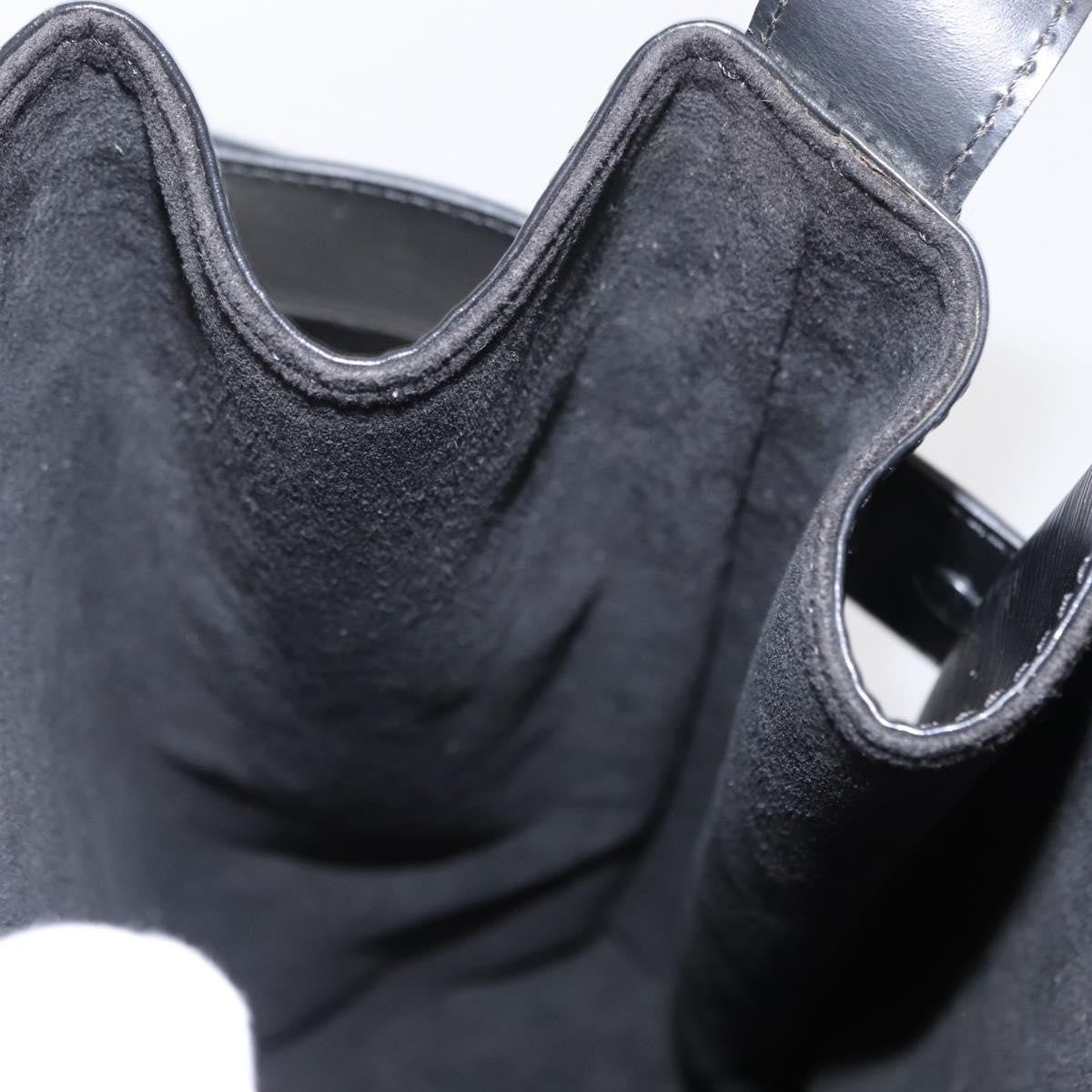 Louis Vuitton Vintage Sac D'epaule Epi Leather Black Leather Shoulder Bag Bag (Pre-Owned)