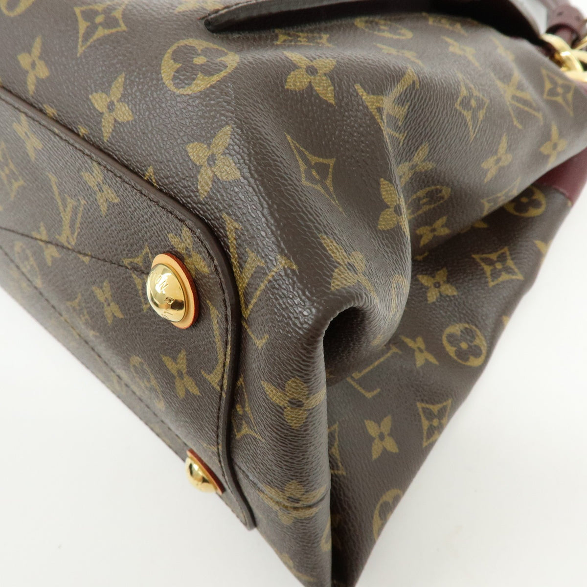 Louis Vuitton Olympe Monogram Canvas Brown Canvas Handbag (Pre-Owned)