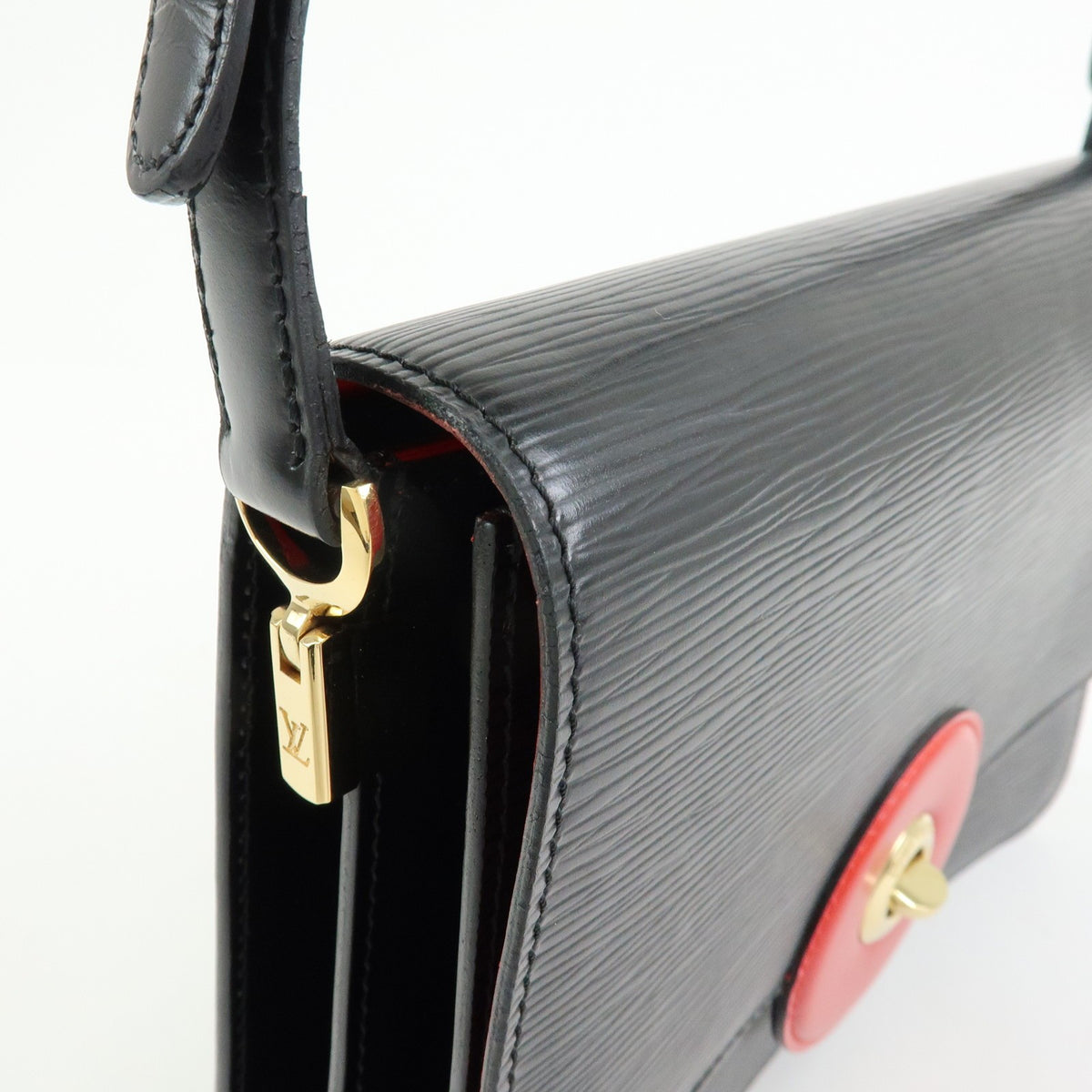 Louis Vuitton Friedland Epi Leather Black Leather Shoulder Bag Bag (Pre-Owned)