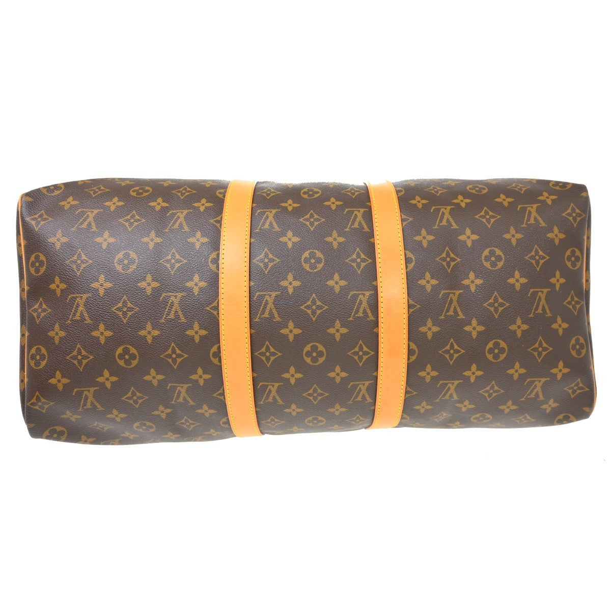 Louis Vuitton Keepall Monogram Canvas Brown Canvas Travel Bag Bag (Pre-Owned)