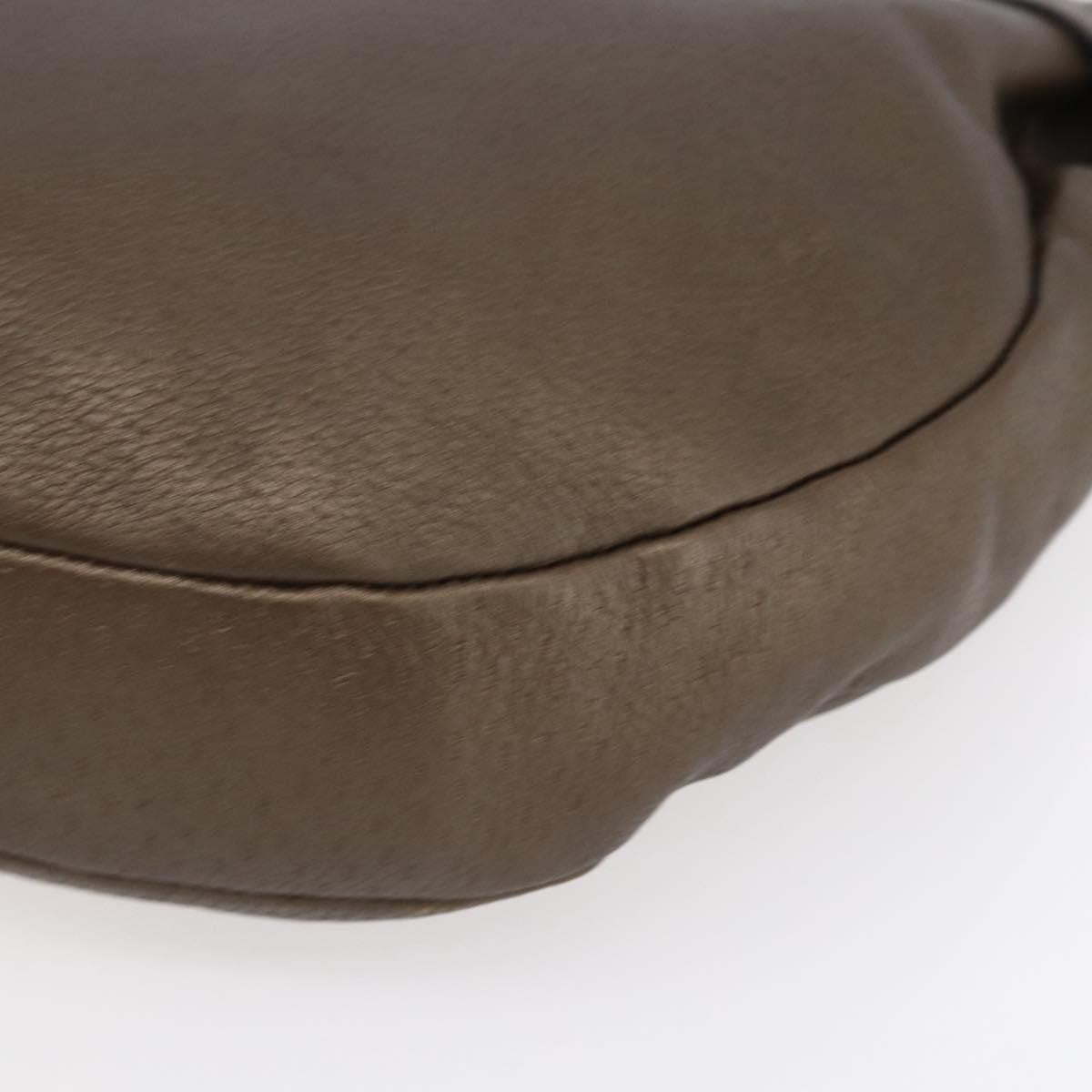 Salvatore Ferragamo Vintage Leather Brown Leather Shoulder Bag Bag (Pre-Owned)