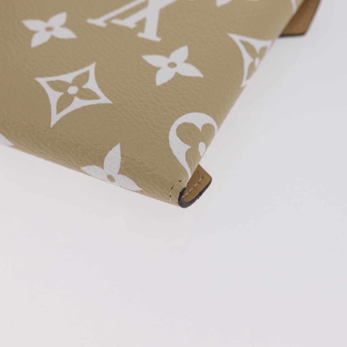 Louis Vuitton Kirigami Pochette Limited Edition Colored Monogram Giant Beige Canvas Clutche & Pouche Bag (Pre-Owned)