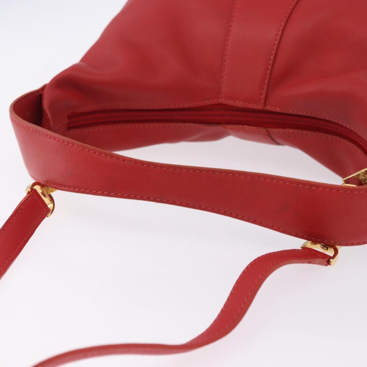 Loewe Vintage Leather Red Leather Shoulder Bag Bag (Pre-Owned)