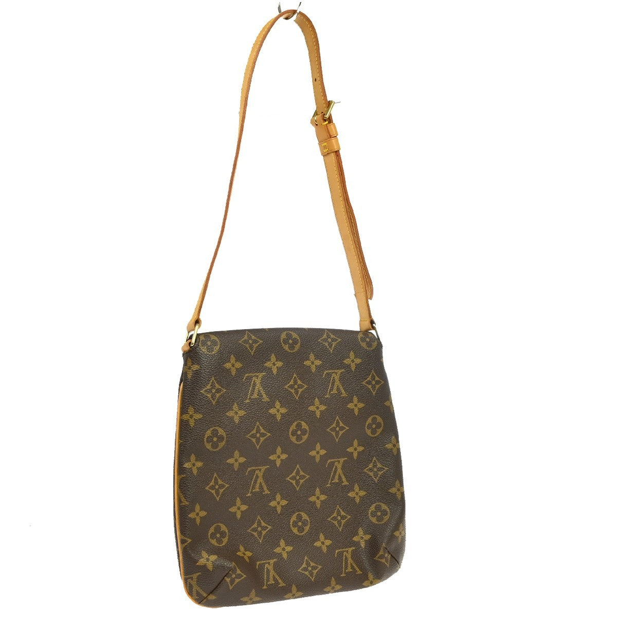Louis Vuitton Musette Salsa Monogram Canvas Brown Canvas Shoulder Bag Bag (Pre-Owned)