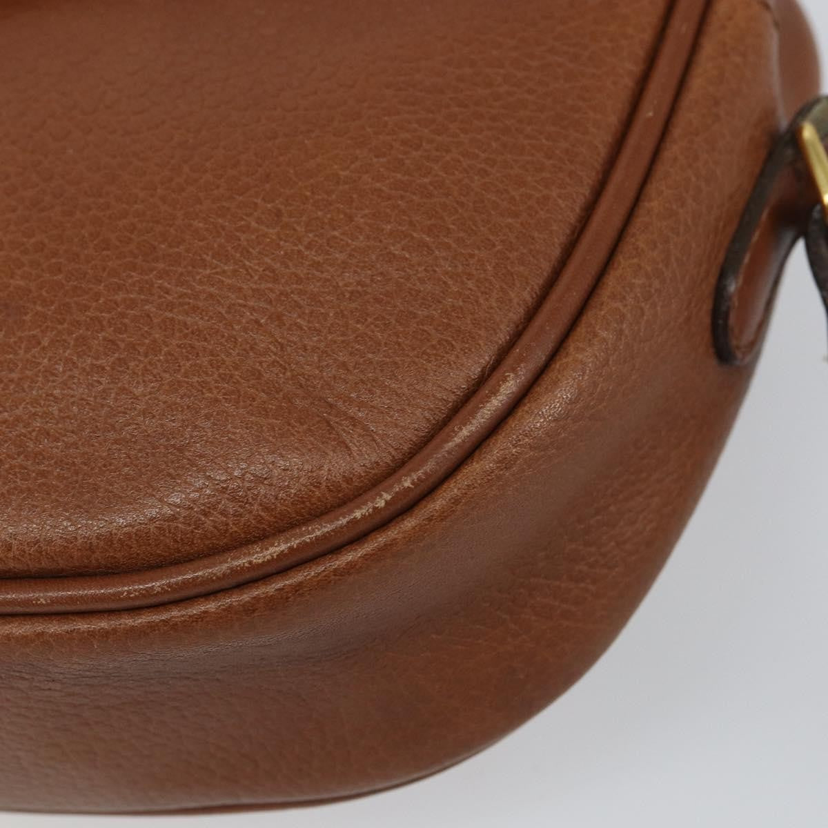 Burberry Vintage Leather Brown Leather Shoulder Bag Bag (Pre-Owned)