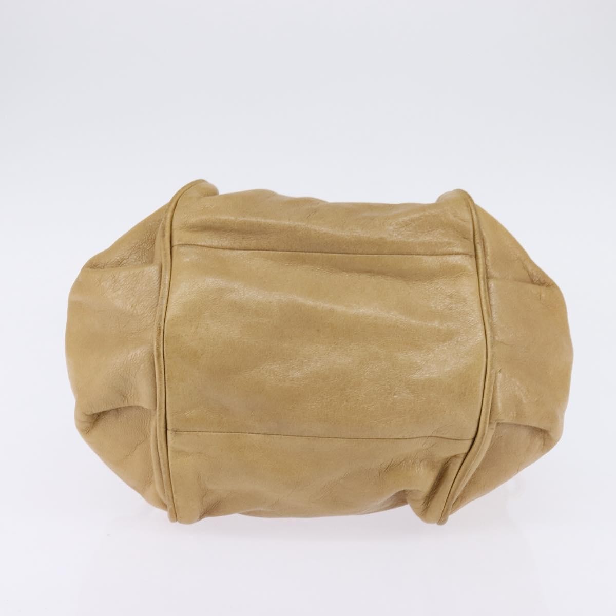 Chloe Ethel Leather Beige Leather Handbag (Pre-Owned)