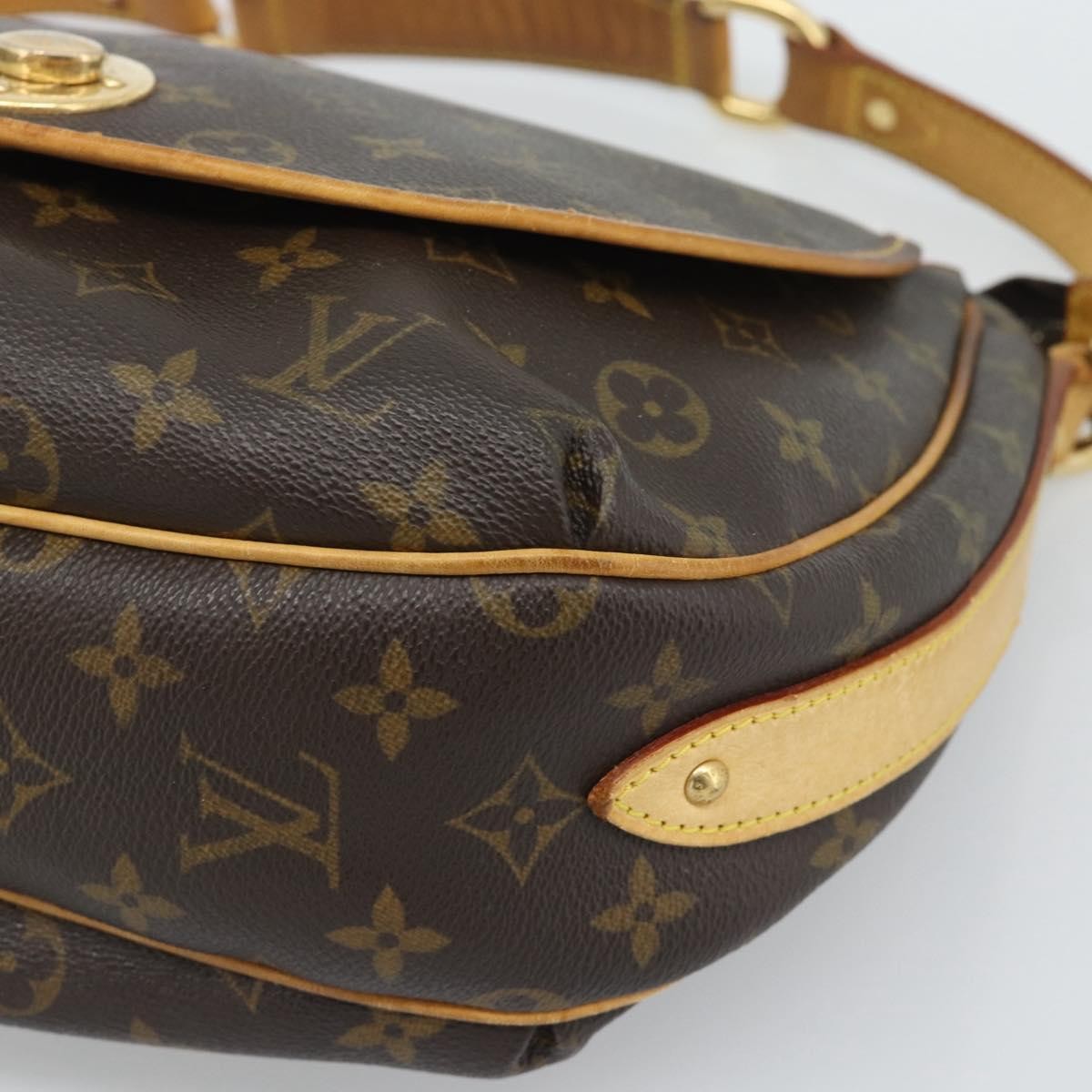 Louis Vuitton Tulum Monogram Canvas Brown Canvas Shoulder Bag Bag (Pre-Owned)
