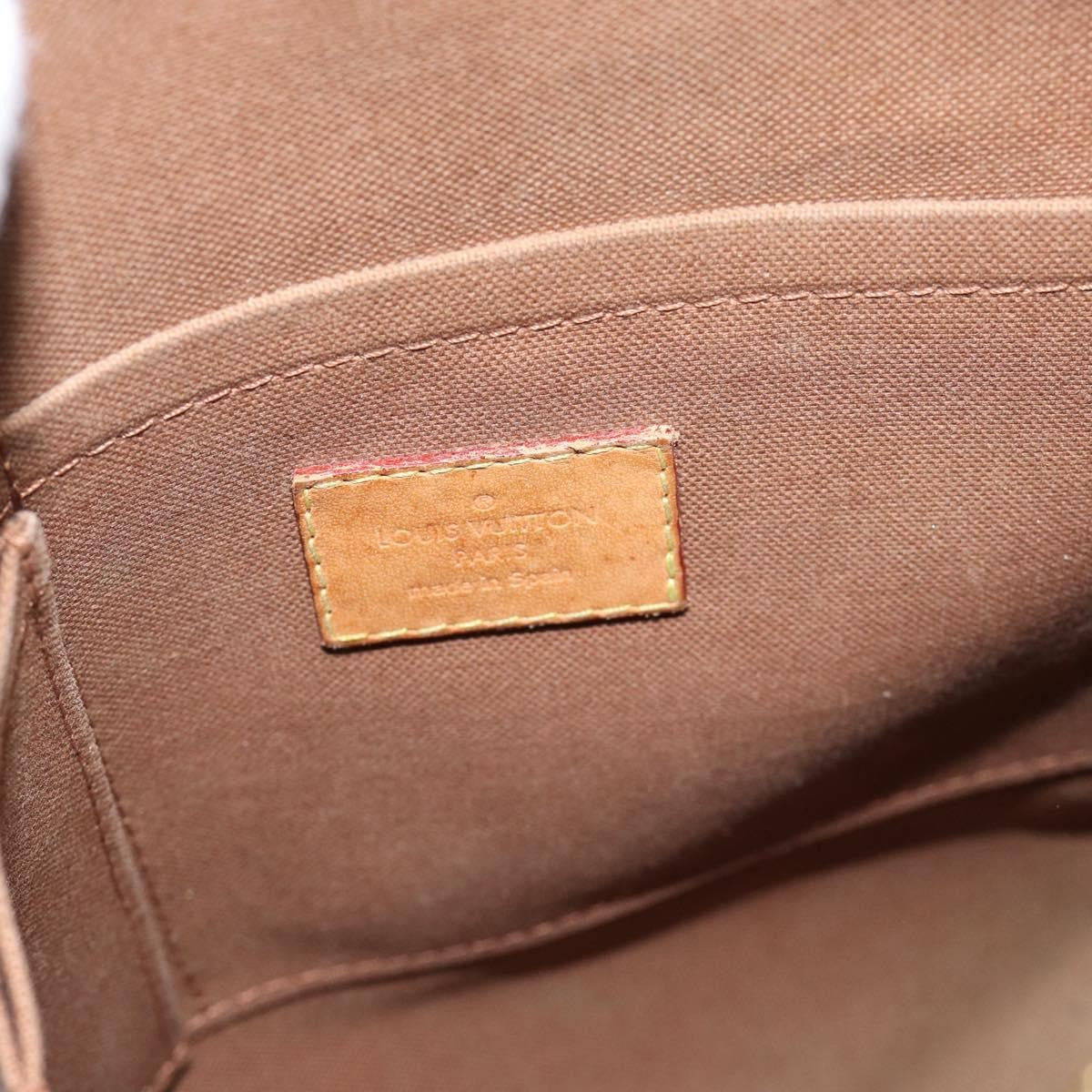 Louis Vuitton Odeon Handbag Monogram Canvas Brown Canvas Handbag (Pre-Owned)