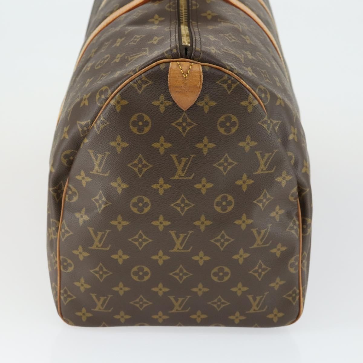 Louis Vuitton Keepall Monogram Canvas Brown Canvas Travel Bag Bag (Pre-Owned)
