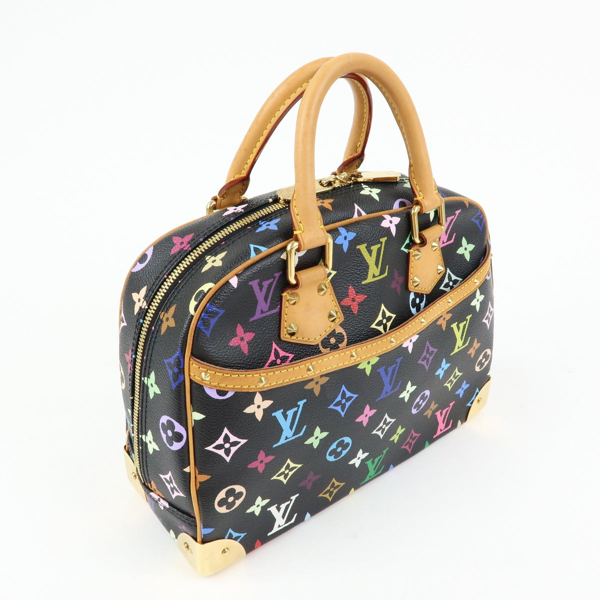 Louis Vuitton Trouville Monogram Multicolor Multicolour Canvas Handbag (Pre-Owned)