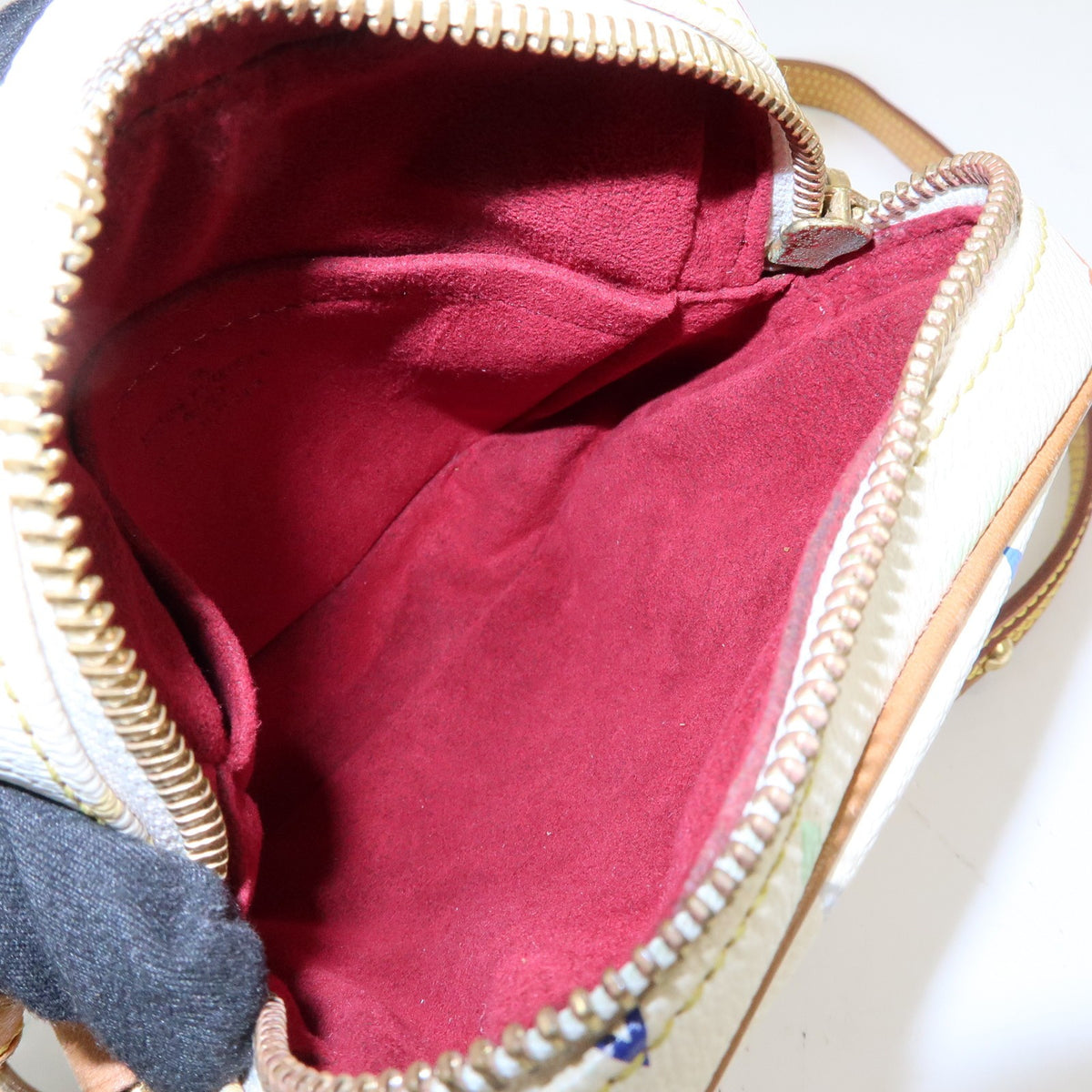 Louis Vuitton Rift Monogram Multicolor White Canvas Handbag (Pre-Owned)