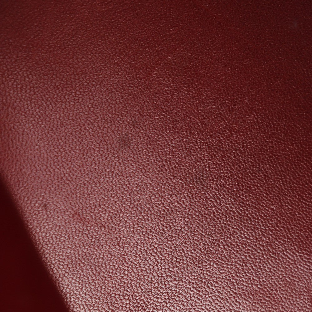 Hermes Bolide Clemence Red Leather Handbag (Pre-Owned)