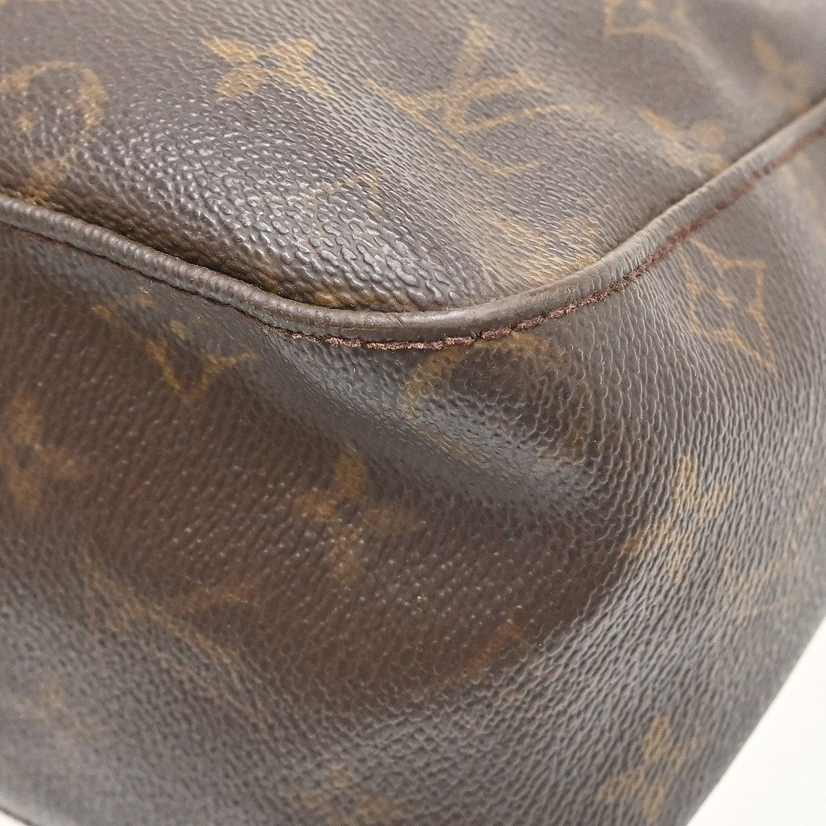 Louis Vuitton Monogram Looping Monogram Canvas Brown Canvas Shoulder Bag Bag (Pre-Owned)
