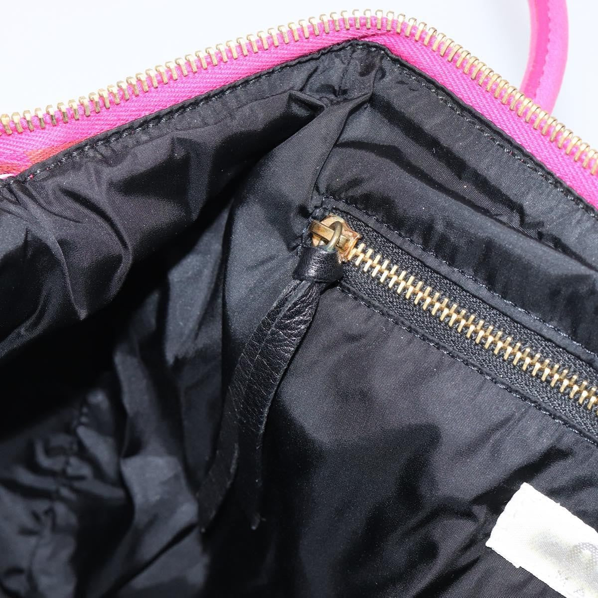 Miu Miu Shoulder Leather Pink Leather Shoulder Bag Bag (Pre-Owned)