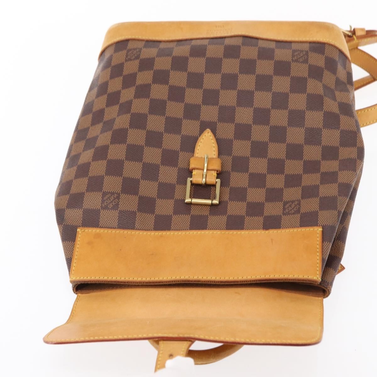 Louis Vuitton Arlequin Damier Brown Canvas Backpack Bag (Pre-Owned)