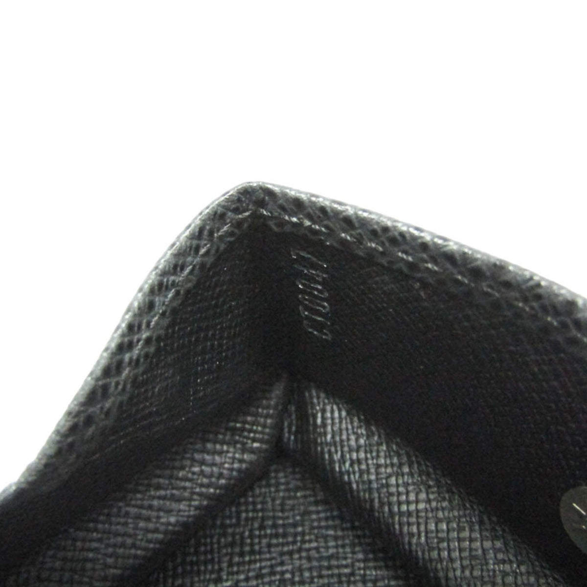 Louis Vuitton Porte Monnaie Boite Leather Black Leather Wallets Accessory (Pre-Owned)