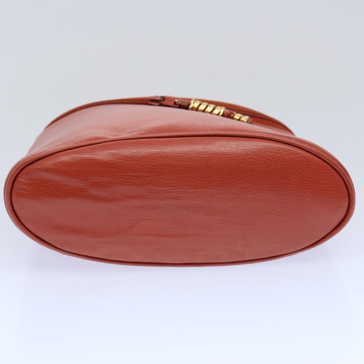 Loewe Vintage Velazquez Top Handle Leather Orange Leather Handbag (Pre-Owned)