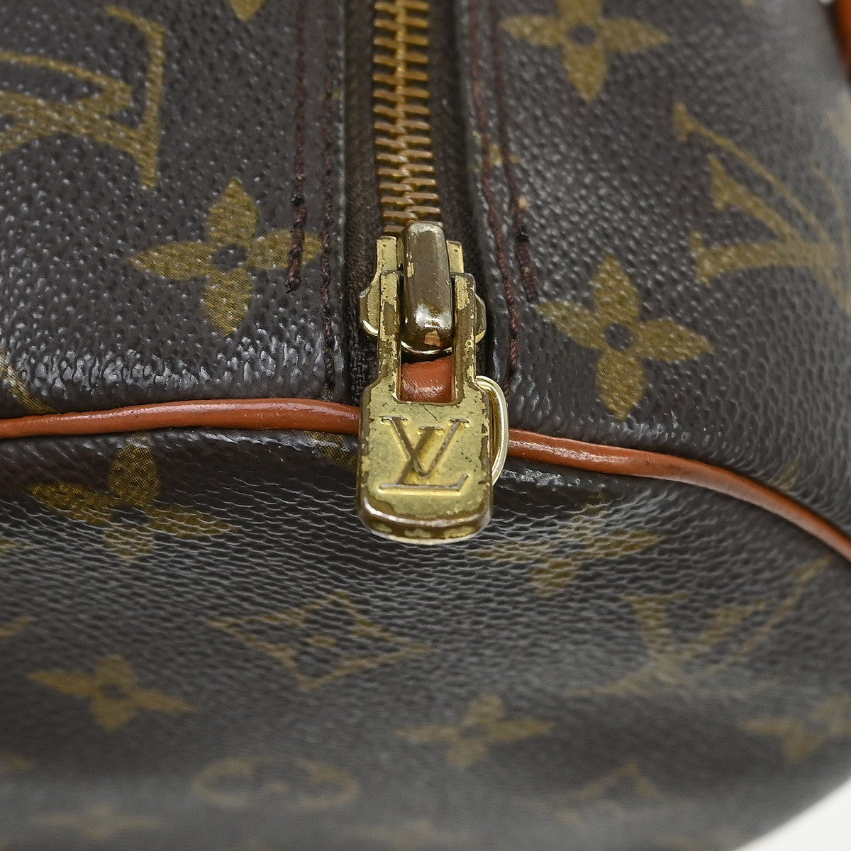 Louis Vuitton Papillon Monogram Canvas Brown Canvas Handbag (Pre-Owned)