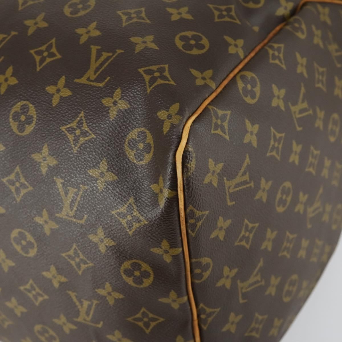 Louis Vuitton Keepall Monogram Canvas Brown Canvas Travel Bag Bag (Pre-Owned)