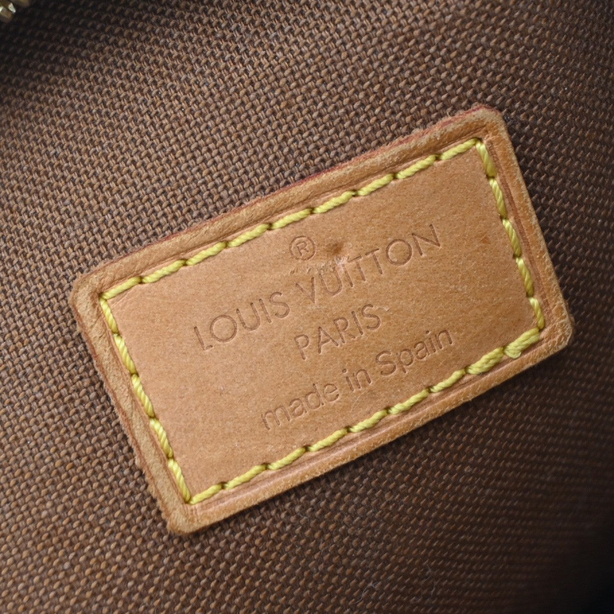 Louis Vuitton Pochette Gange Monogram Canvas Brown Canvas Clutche & Pouche Bag (Pre-Owned)