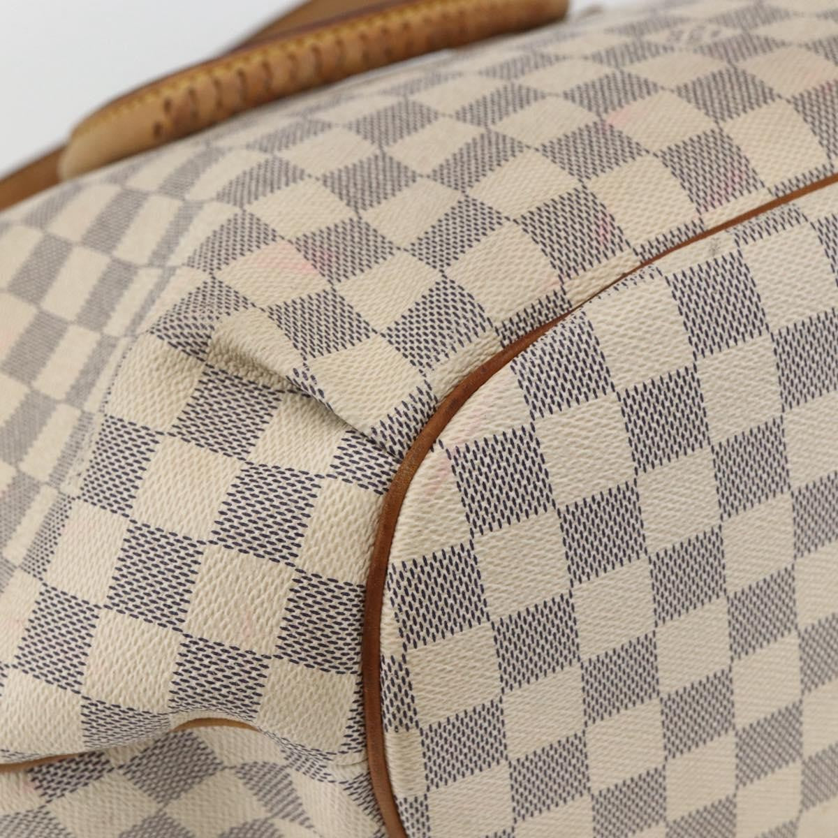 Louis Vuitton Riviera Damier Beige Canvas Handbag (Pre-Owned)