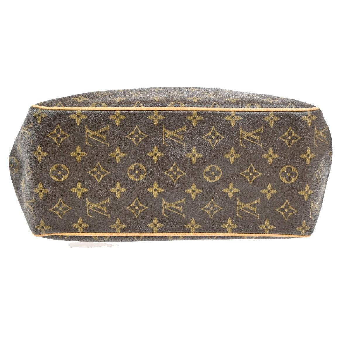 Louis Vuitton Batignolles Monogram Canvas Brown Leather Tote Bag Bag (Pre-Owned)