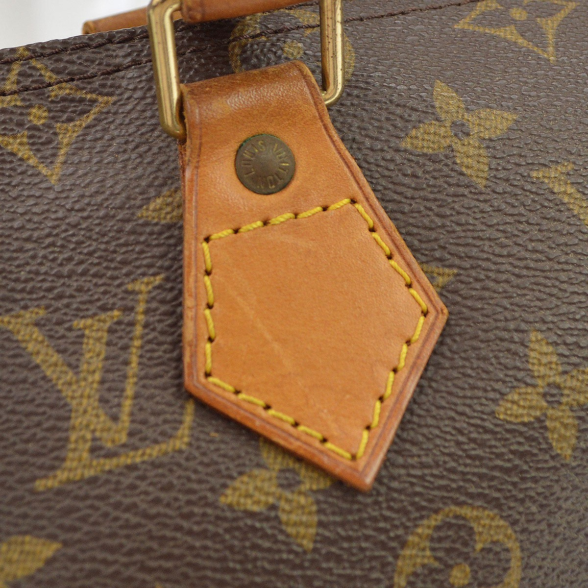 Louis Vuitton Speedy Monogram Canvas Brown Canvas Handbag (Pre-Owned)