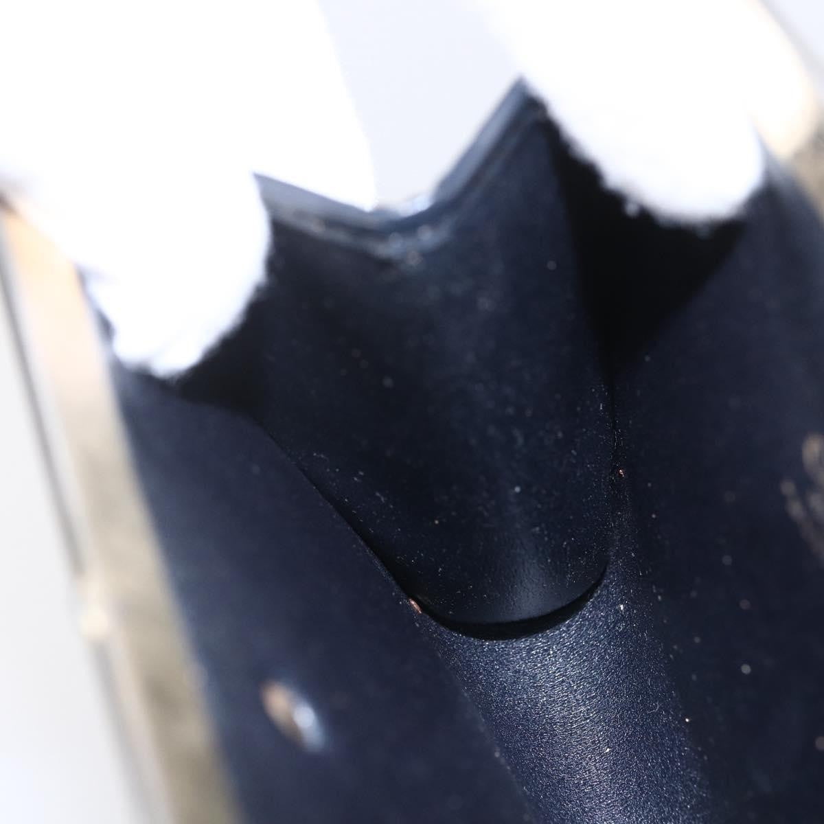 Christian Dior Vintage Trotter Canvas Navy Canvas Clutche & Pouche Bag (Pre-Owned)