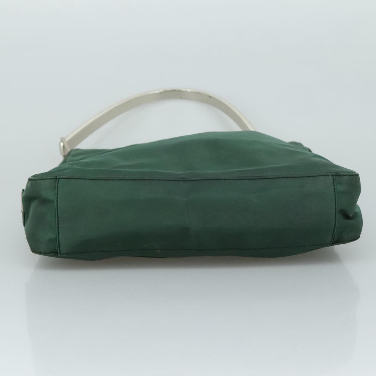Prada Vintage Tessuto Green Nylon Shoulder Bag Bag (Pre-Owned)