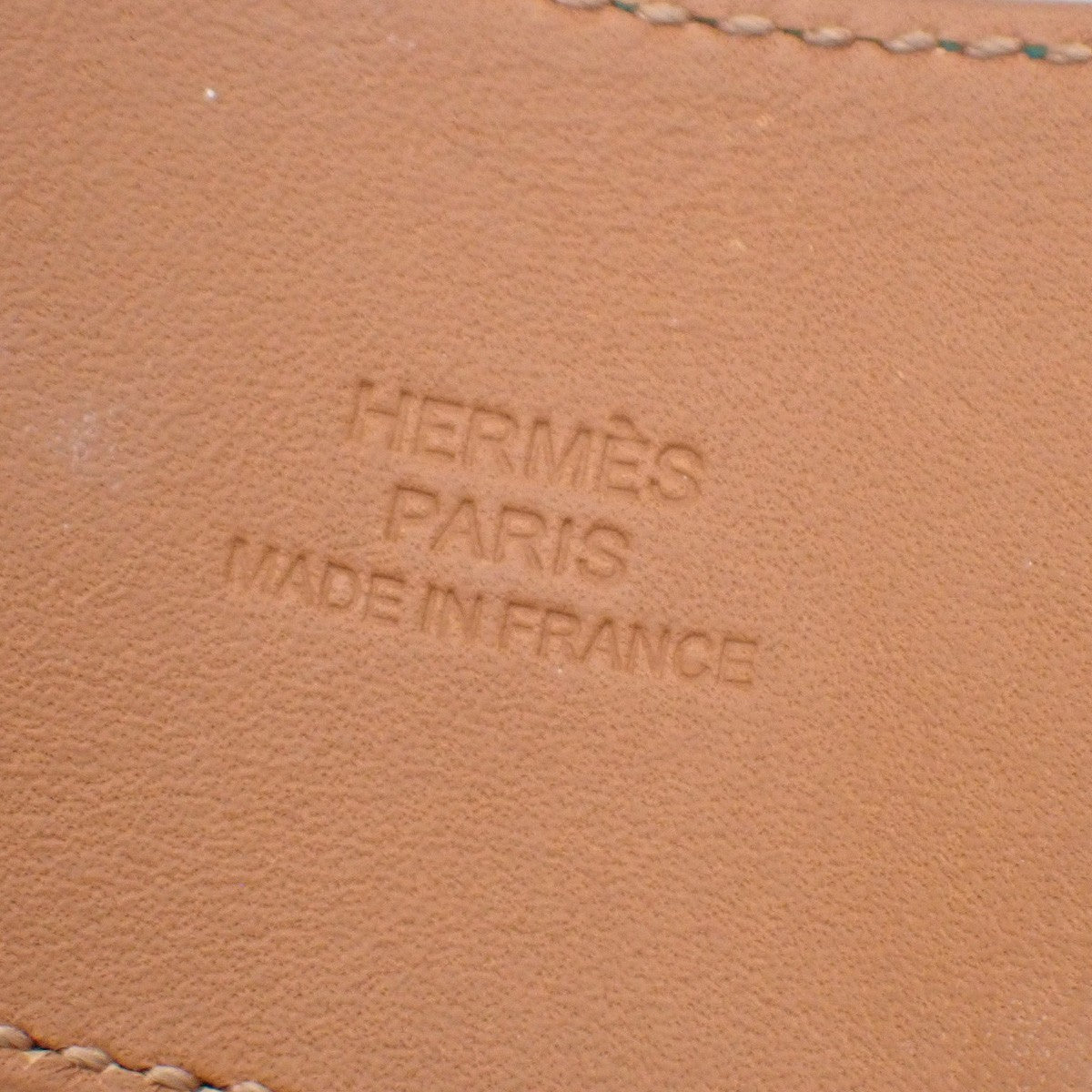 Hermes Collier De Chien Leather Green Leather Bracelet Jewelry (Pre-Owned)